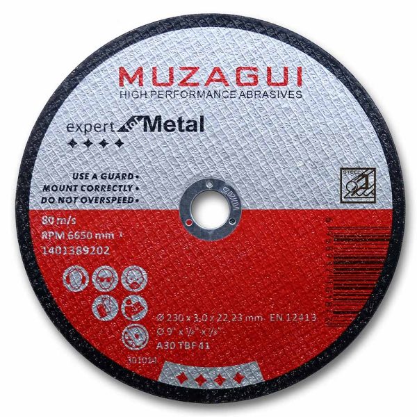 Disco Corte Metal 9" X 3 (25 Unidades)