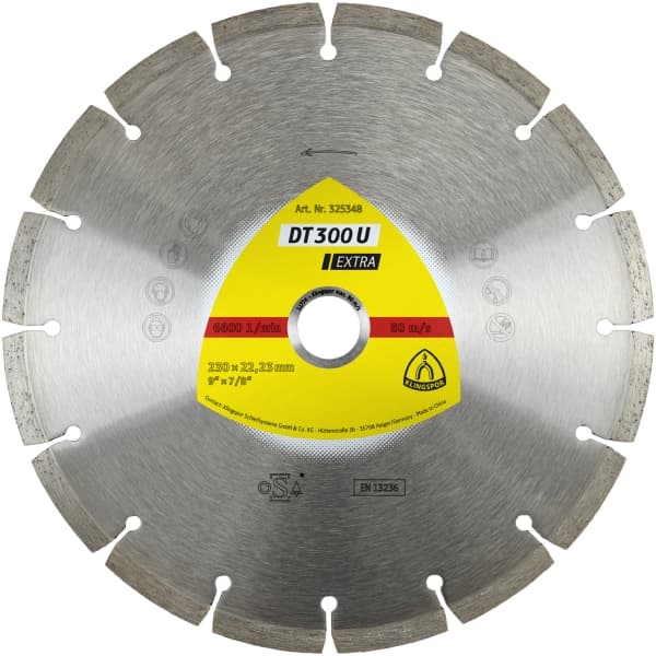 Disco Diamantado Segmentado 9" (230x 22mm)